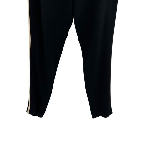 Ralph Lauren Purple Label Collection Silk Trouser Pant Side Stripe Black Size 12 - Picture 4 of 16